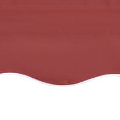 shumee burgundi vörös csere napellenző ponyva 4,5 x 3,5 m