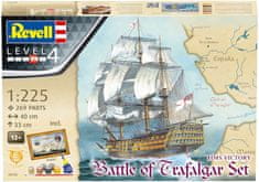 REVELL Gift-Set hajó 05767 - Battle of Trafalgar (1:225)