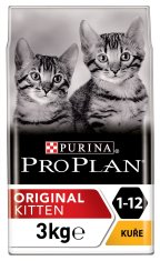 Purina Pro Plan Cat Kitten ORIGINAL, csirke, 3 kg