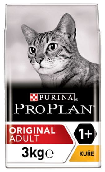 Purina Pro Plan Cat ORIGINAL, csirke, 3 kg