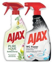 AJAX Pure spray 500 ml + WC Power 500 ml