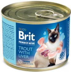 Brit Premium by Nature Trouth with Liver 6x200 g