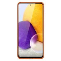 Dux Ducis Yolo bőr tok Samsung Galaxy A72 4G, narancssárga