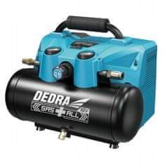 Dedra Akkumulátor kompresszor 6 liter 2x18V - DED7077V