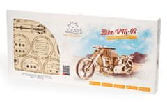 UGEARS 3D fából készült mechanikus puzzle VM-02 Motorbike (chopper)