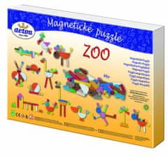 DETOA Mágneses puzzle állatkert