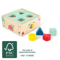 Small foot Kis lábmotoros játékok Forest Box beillesztési formák
