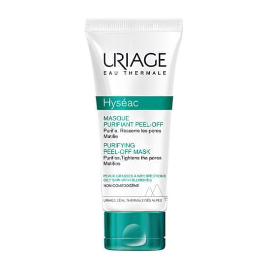 Uriage Tisztító lehúzható maszk problémás bőrre Hyseac (Purifying Peel Of Mask) 50 ml
