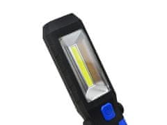 GEKO LED -es szerelőlámpa újratölthető 3W