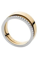 Skagen Időtálló bicolor acél gyűrű Elin SKJ1451998 (Kerület 50 mm)