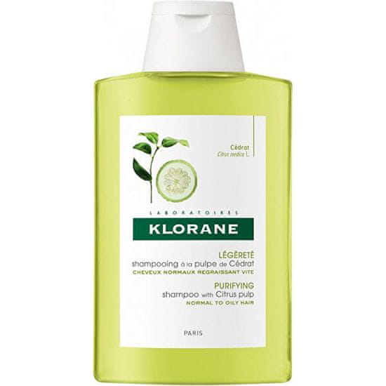 Klorane Citromos sampon normál és zsíros hajra (Purifying Shampoo)