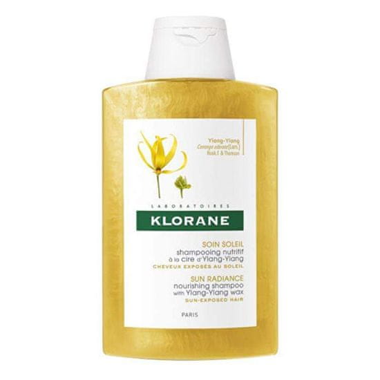 Klorane Sun Radinace (Nourishing Shampoo) tápláló sampon a napfénytől igénybevett hajra