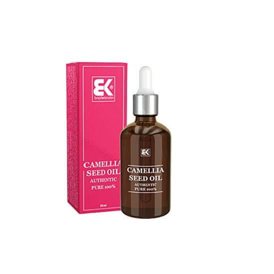 Brazil Keratin 100% tisztaságú hidegen sajtolt természetes kamélia olaj (Camelia Seed Oil Authentic Pure) 50 ml