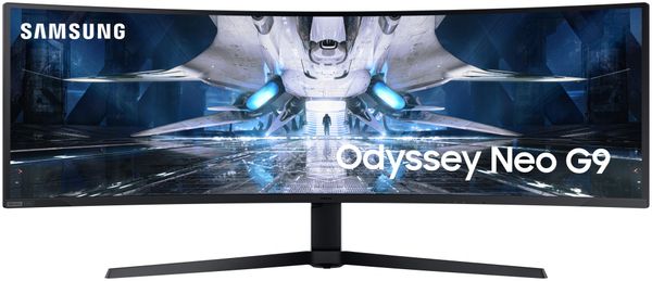  monitor Samsung Odyssey G9 (LC49G95TSSUXEN) széles látószögű kijelző 49 hüvelyk 32:9 hdmi vga dp