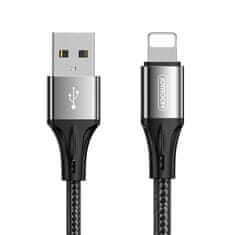 Joyroom Fast Charging kábel USB / Lightning 3A 1.5 m, fekete