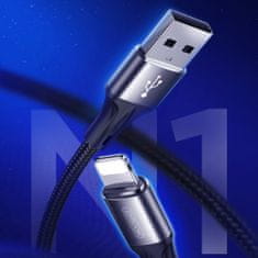 Joyroom Fast Charging kábel USB / Lightning 3A 1m, piros