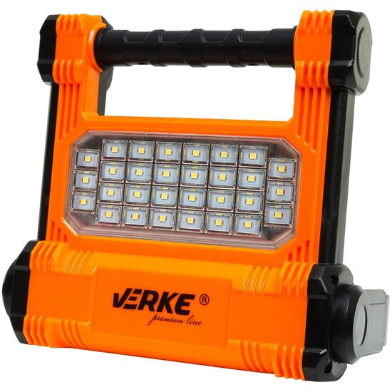 Verke 10W-os LED lámpa 2200mAh újratölthető Li-ion akkumulátorral, VERKE V87530