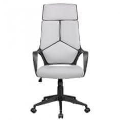 Bruxxi Techline irodai szék, textil kárpitozás, szürke
