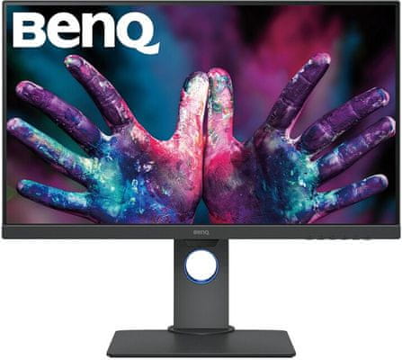 BenQ PD3420Q irodai monitor alkalmas grafikusoknak fejlesztőknek tervezőknek kreatívoknak HDR10 kompatibilitás QHD felbontás sRGB rec.709 AQcolor DualView 2×2W hangszórókkal 
