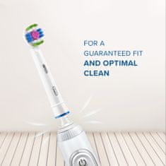 Oral-B 3D White fogkefefej CleanMaximiser technológiával, 4 darabos csomag 