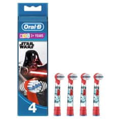 Oral-B Kids Star Wars fogkefefejek elektromos fogkeféhez, 4 fogkefefej 