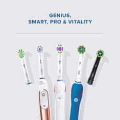 Oral-B CrossAction fogkefefej CleanMaximiser technológiával, fekete sorozat, 4 darabos csomag