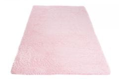 Chemex Silk Puha Szőnyeg Kellemes Tapintású L. L. Rózsaszín 80x150 cm