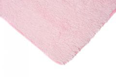 Chemex Silk Puha Szőnyeg Kellemes Tapintású L. L. Rózsaszín 80x150 cm