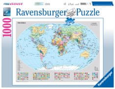 Ravensburger A világ politikai térképe, 1000 darabos