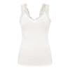 Női trikó PCBARBERA Tight Fit 17106017 White (Méret XS)