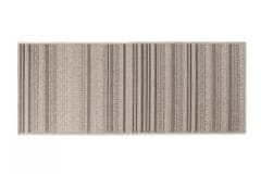 Chemex Szőnyeg Floorlux Sidewalk String Stílusos Divatfüzér 20201 Ezüst Fekete 60x200 cm