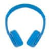 BuddyPhones Play+ gyermek bluetooth fejhallgató mikrofonnal, világoskék