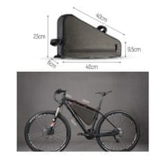 MG Bicycle Bag kerékpár táska 8L, szürke