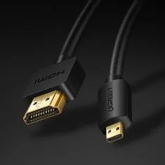 Ugreen HD127 kábel HDMI - micro HDMI 4K 1.5m, fekete