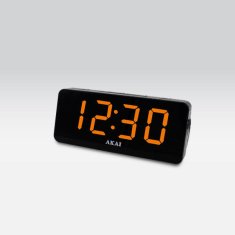 Akai  CE-1003 Rádiós ébresztő óra Nagy kijelzővel!Fényerő beállítás Automata kikapcsolás Szundi mód
