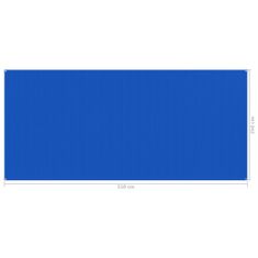 Greatstore kék sátorszőnyeg 250 x 550 cm