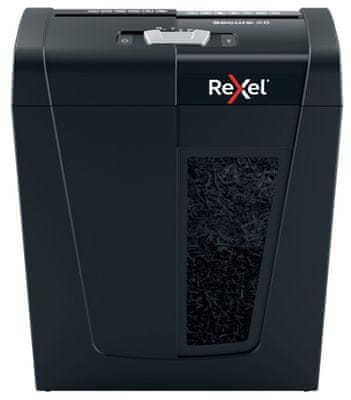 Rexel Secure X8 papír A4 érzékeny személyes irodai kellékek dokumentumok térfogata 14 liter kézi hátra előre hátra 