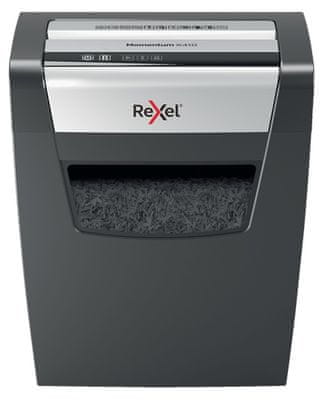 Rexel Secure X410 papír A4 érzékeny személyes irodai kellékek dokumentumok térfogata 23 liter 