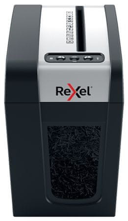 Rexel Secure MC3-SL papír A4 érzékeny személyes irodai kellékek dokumentumok térfogata 10 liter alacsony zajszint Whisper-Shred 