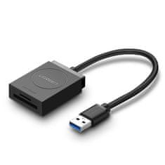 Ugreen Card reader kártyaolvasó USB 3.0 SD / micro SD, fekete