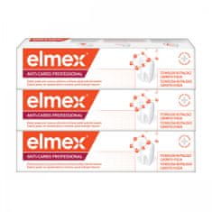 Elmex Anti Caries Protection Professional fogkrém, 75 ml, tripack