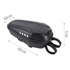 MG Handlebar roller táska 3L, fekete