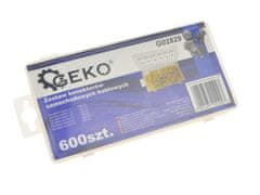 GEKO Autóipari kábelcsatlakozók készlete 600 db