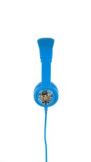 BuddyPhones Explore+ vezetékes gyermek fejhallgató mikrofonnal, világos kék