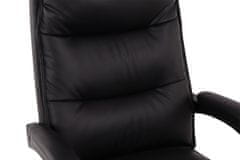 BHM Germany Elektromos irodai szék, műbőr, fekete