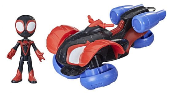 Spiderman SAF figura a járművel - Techno Racer