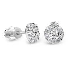 Cutie Diamonds Luxus bedugós fehér arany fülbevalók gyémántokkal DZ60167-30-00-X-2