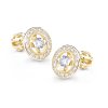Cutie Diamonds Bedugós sárga arany fülbevalók gyémántokkal DZ6413-1988-30-00-X-1