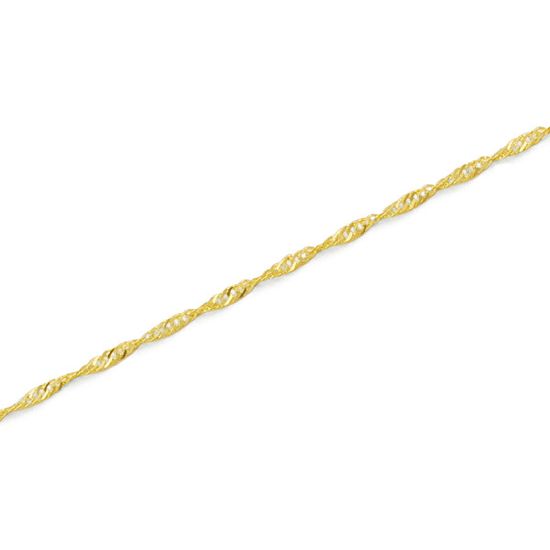 Beneto Exclusive Elegáns karkötő sárga aranyból Lambáda AUB0002