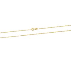 Beneto Exclusive Időtálló sárga arany lánc Lambáda AUS0002-G (Hossza 45 cm)